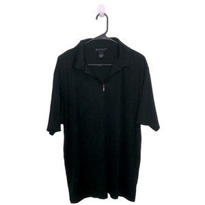 R&R CASUAL Black Polo Shirt